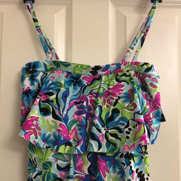Caribbean Joe Ladies Swim Suit - Picture 2 of 6